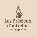 Logo Les Précieux d’Autrefois – Boutique québécoise de linge confortable et décorations vintage artisanales