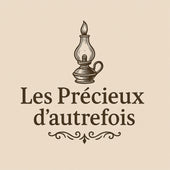 Logo Les Précieux d’Autrefois – Boutique québécoise de linge confortable et décorations vintage artisanales